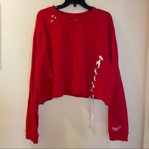 Soul Cycle cropped sweaters